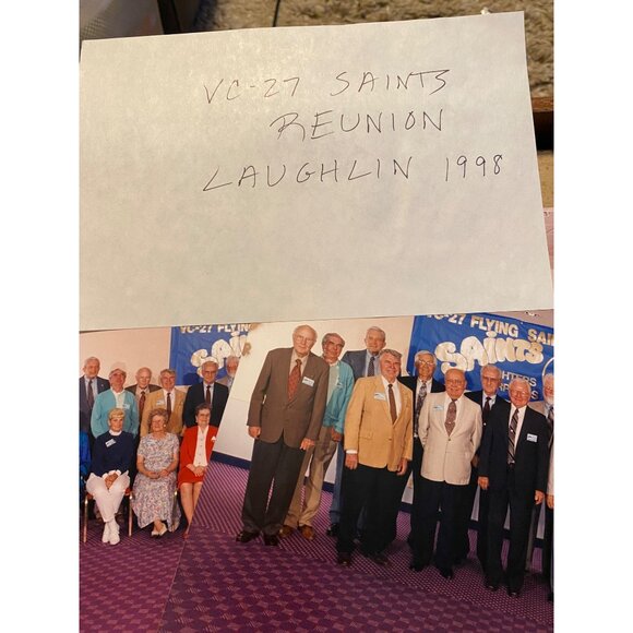 VC-27 Saints Reunion Laughlin 1998 Vintage Photograph Collection - Picture 2 of 7